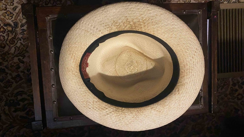 How to clean a Panama hat - sweat stains, mould, dirt and spills– Truffaux  Hatmakers