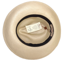 Truffaux Golden casablanca Fino Panama hat soft supple and elegant inside